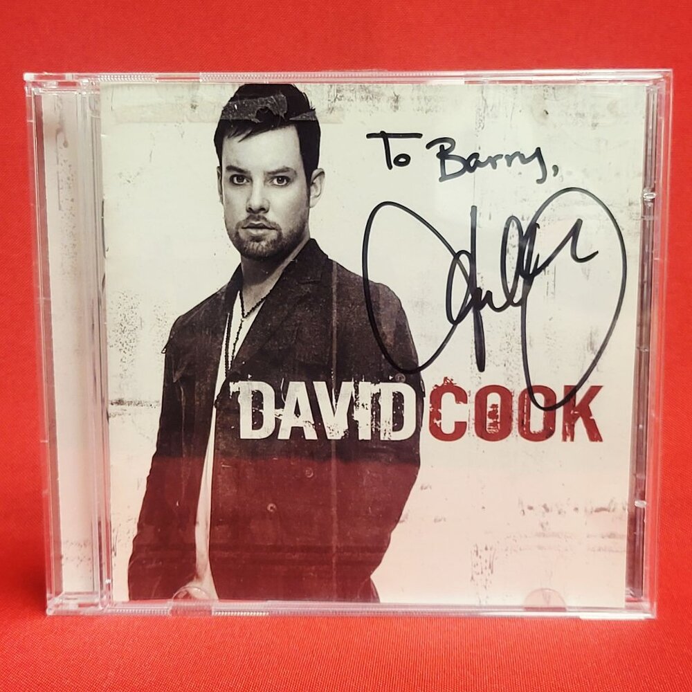 David Cook CD 2008 Signed